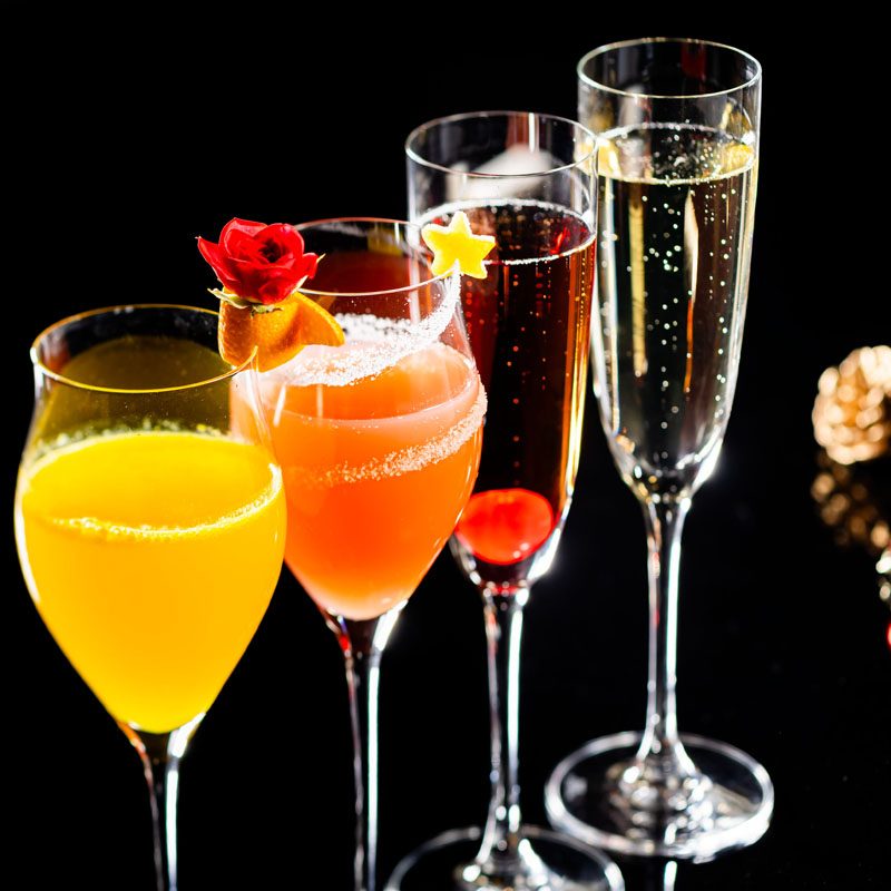 champagne cocktails