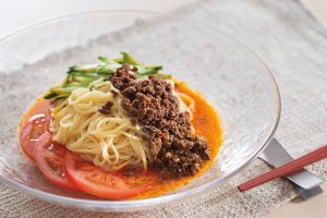 中国料理桃園の冷やし担々麺