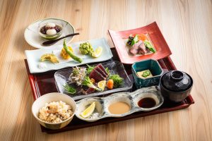 ANAクラウンプラザホテル松山雲海の日本料理ランチ
