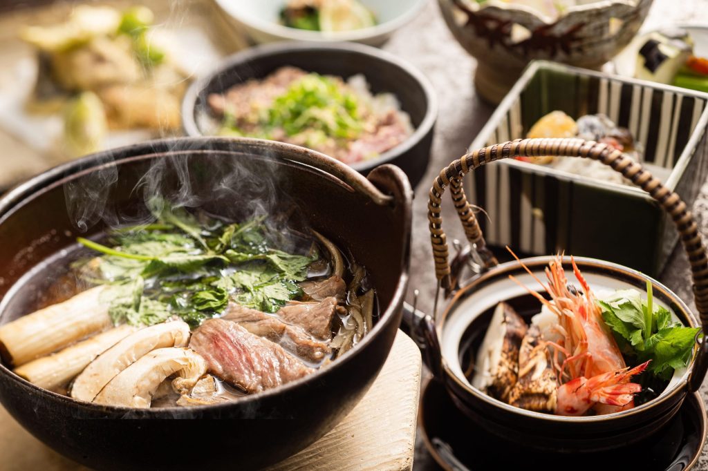 ANAクラウンプラザホテル松山雲海の日本料理