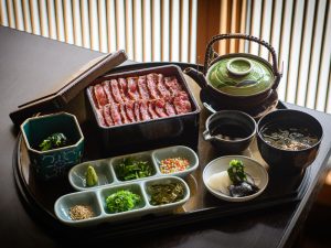 ANAクラウンプラザホテル松山雲海の和牛肉まぶし