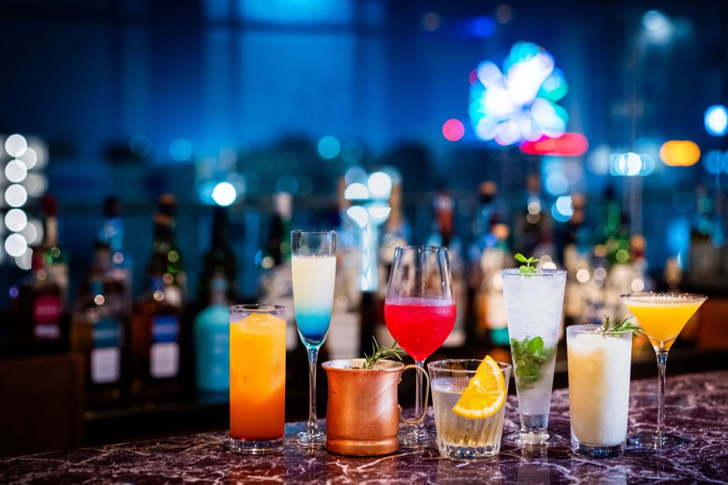 バーのノンアルコールカクテル