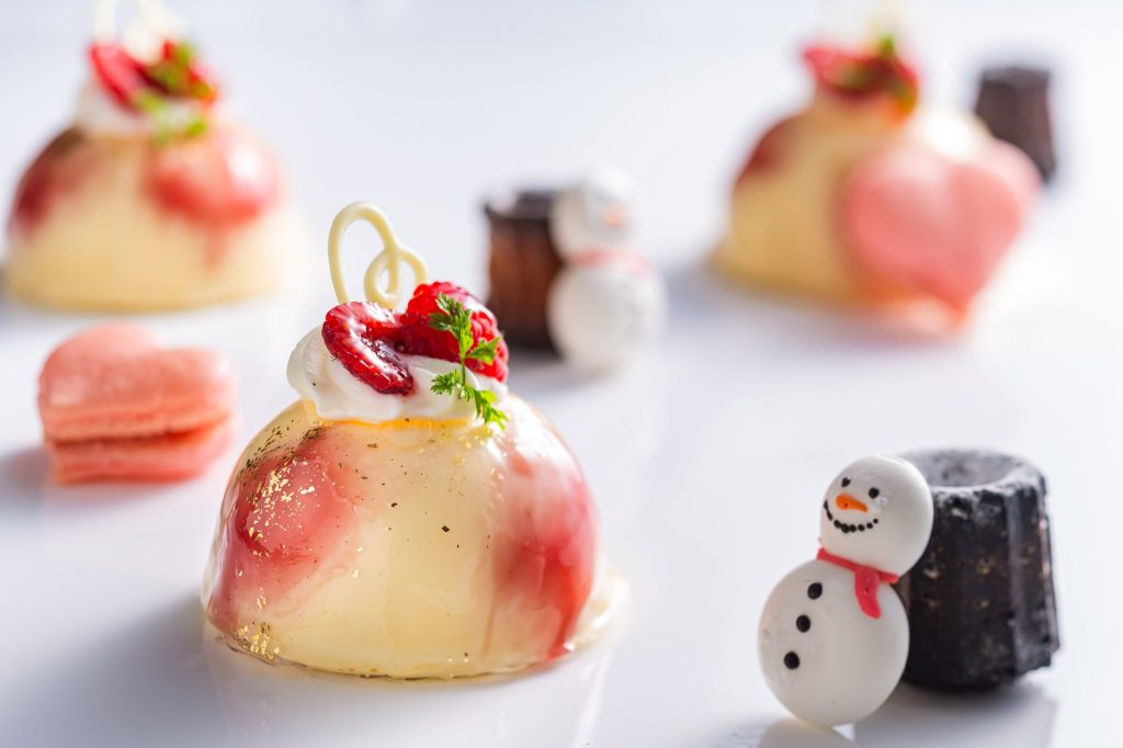 ANAクラウンプラザホテル松山ティーラウンジのベリーフロマージュ