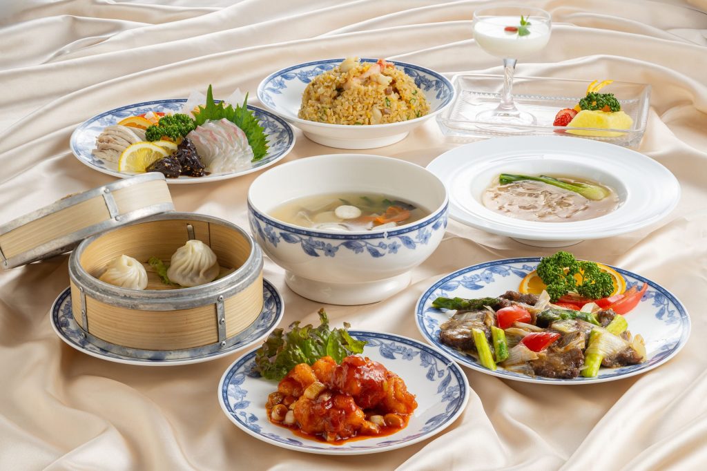 ANAクラウンプラザホテル松山桃園の中国料理ディナー