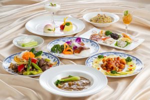 ANAクラウンプラザホテル松山桃園の中国料理ディナー