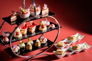 ANAクラウンプラザホテル松山のイチゴのアフタヌーンティー