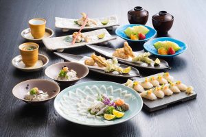 ANAクラウンプラザホテル松山雲海のふぐ会席