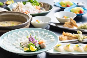 ANAクラウンプラザホテル松山雲海のふぐ会席