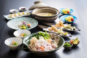 ANAクラウンプラザホテル松山雲海のふぐ会席