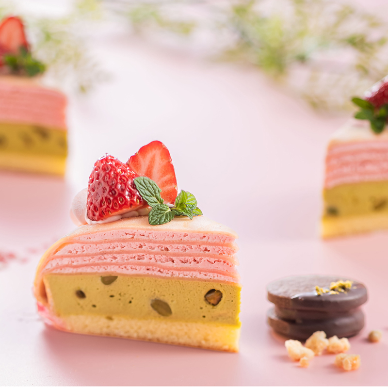 苺とピスタチオIC